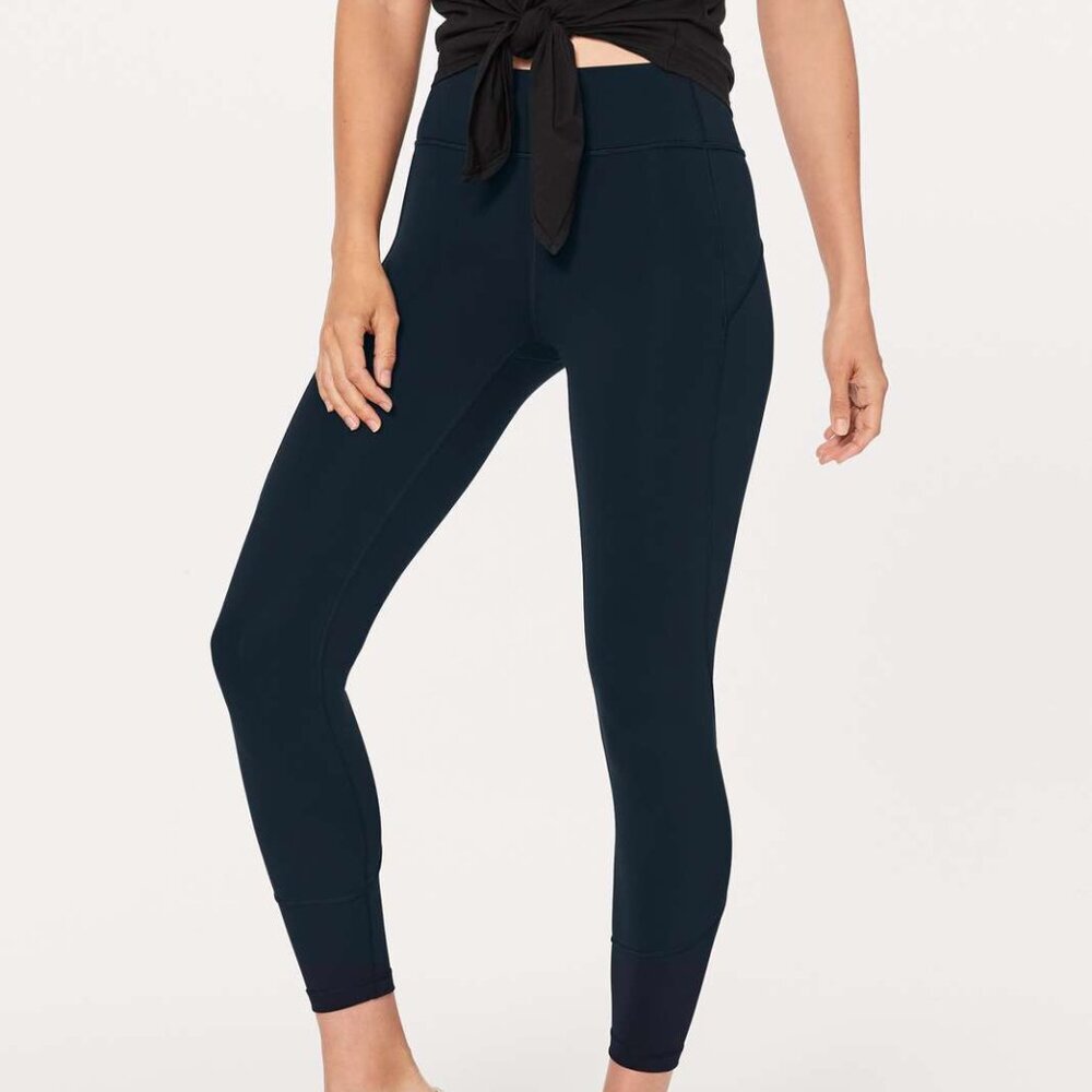 Lululemon In Movement 7/8 Tight *Everlux 25" - 10 Nocturnal Teal